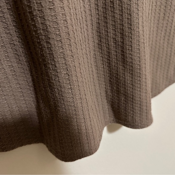 Chaser Taupe Ribbed Knit Top - Picture 7 of 7